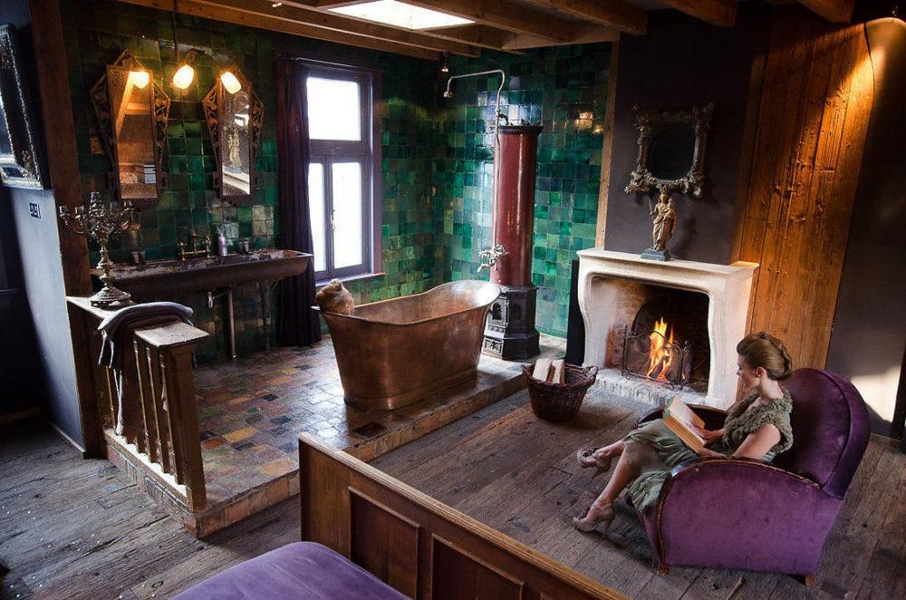 לינה וארוחת בוקר אמסטרדם Private And Chique Salon De Franz - With Large Terrace מראה חיצוני תמונה